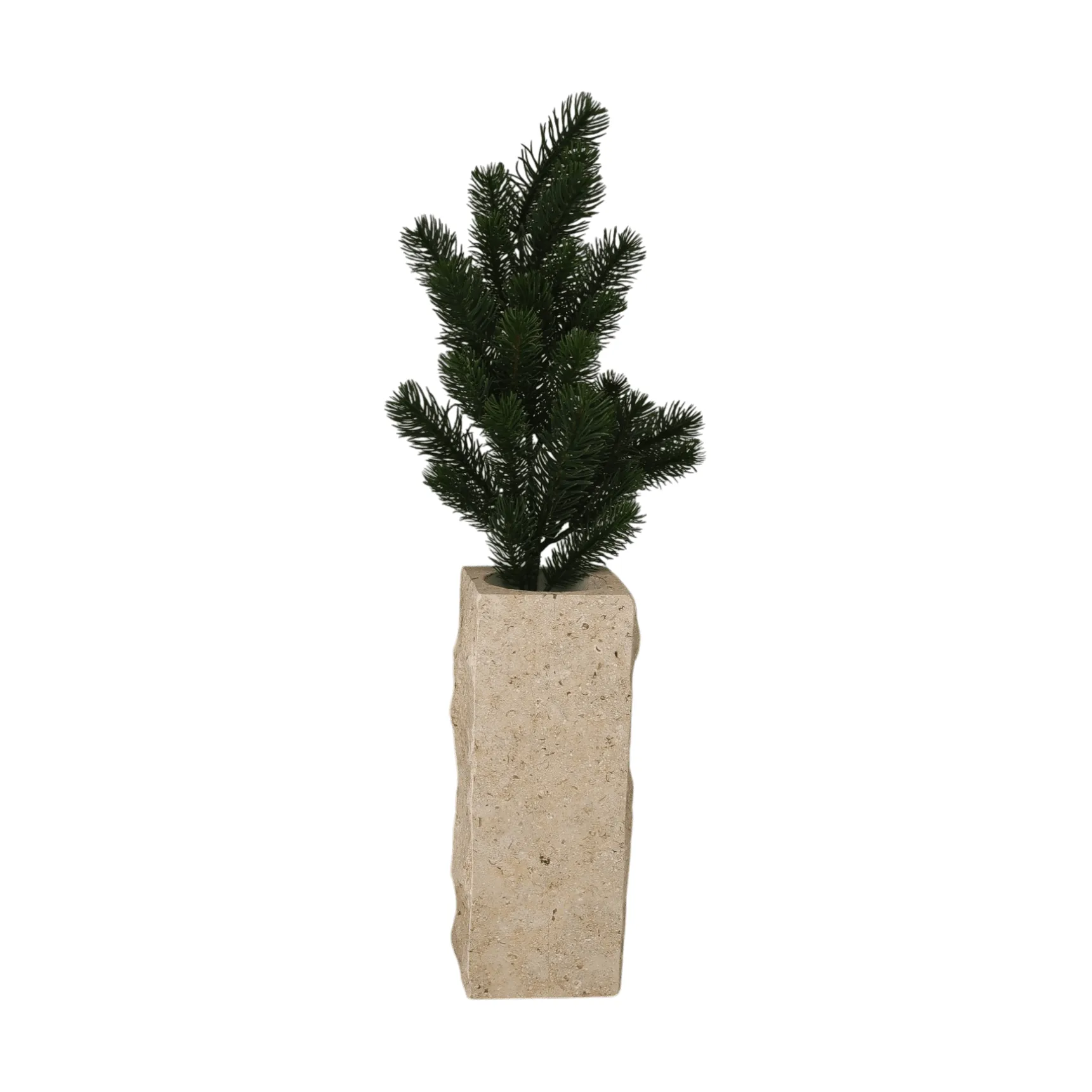 Ramo de pinheiro planta artificial, Verde, 65 cm Botané