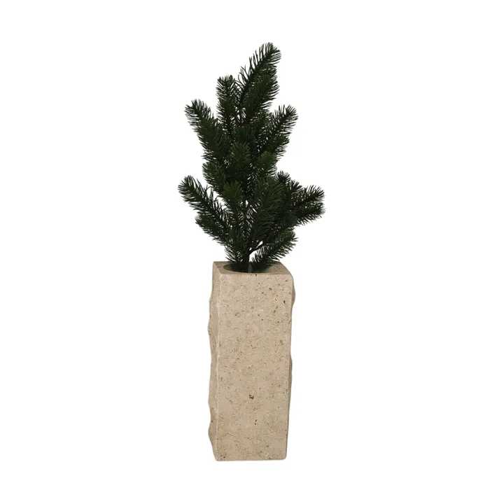 Ramo de pinheiro planta artificial - Verde, 65 cm - Botané