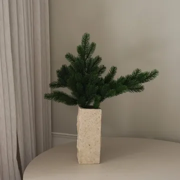 Ramo de pinheiro planta artificial - Verde, 65 cm - Botané