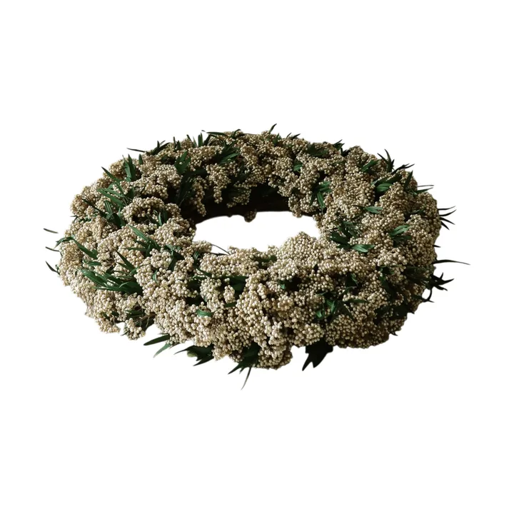 Whisper Meadow Wreath grinalda de flores - Risblomma, Ø40 cm - Botané