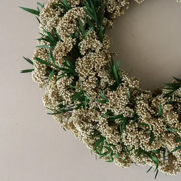 Whisper Meadow Wreath grinalda de flores - Risblomma, Ø40 cm - Botané