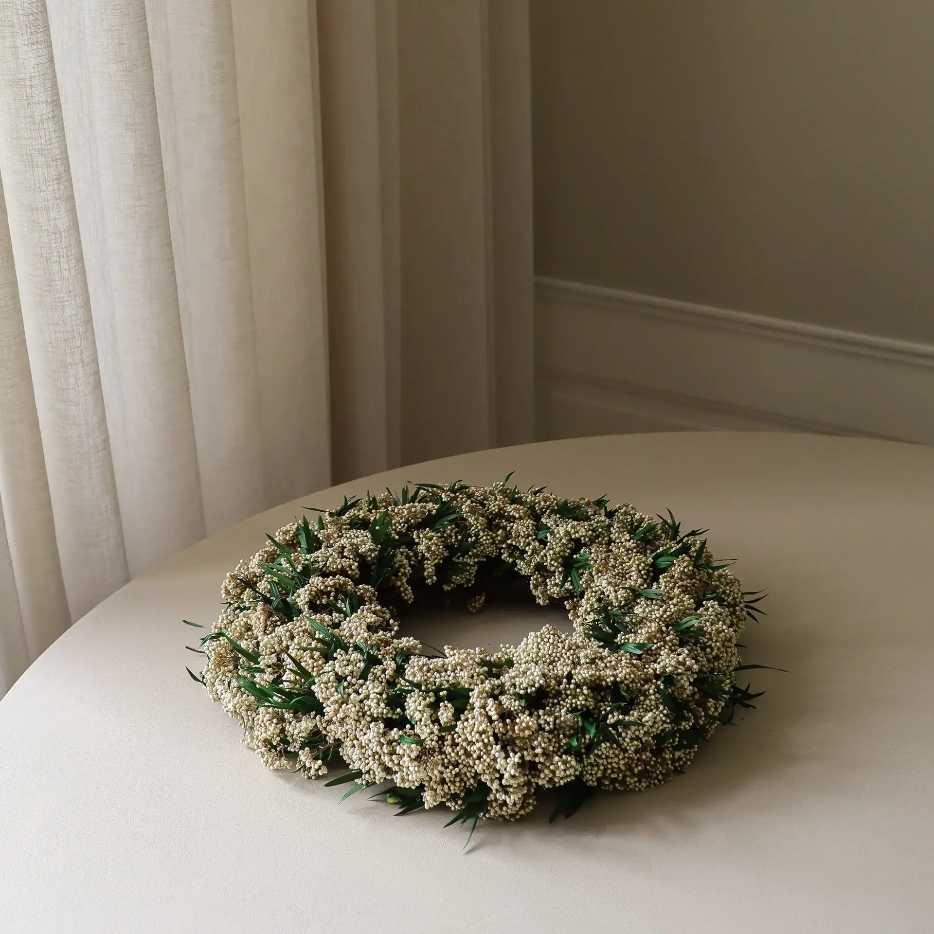 Whisper Meadow Wreath grinalda de flores, Risblomma, Ø40 cm Botané