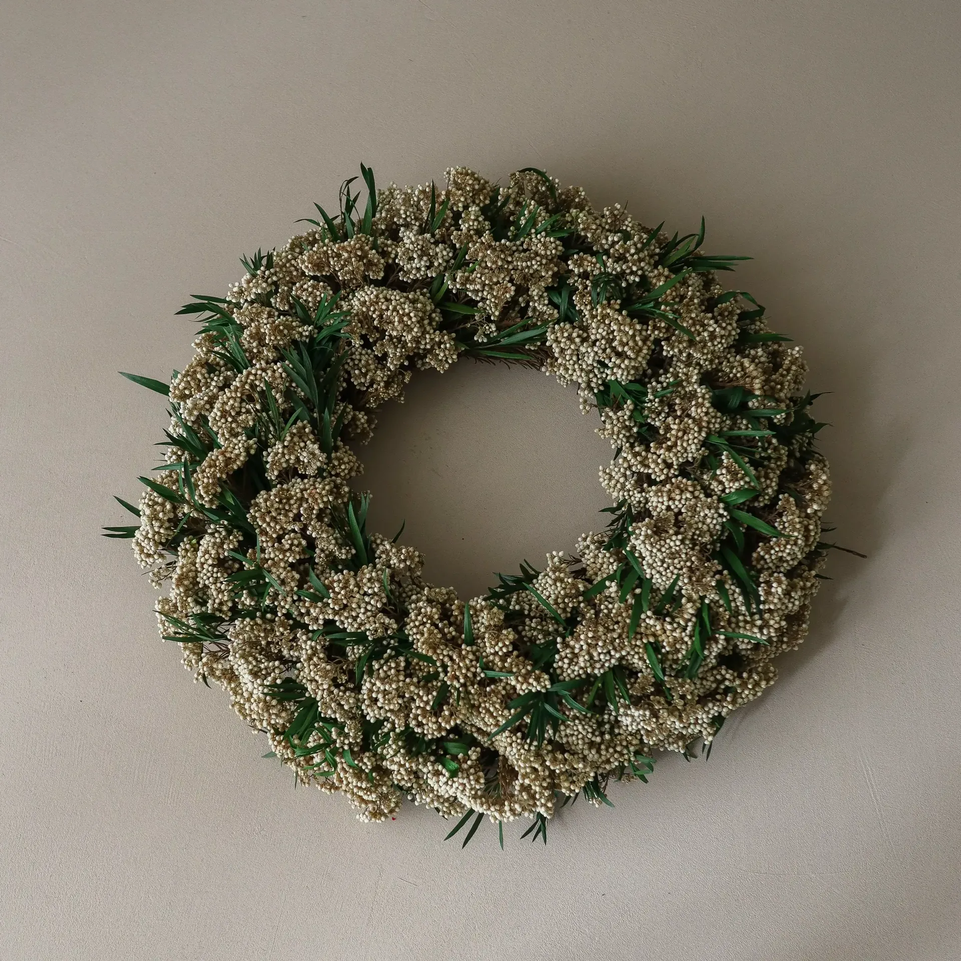 Whisper Meadow Wreath grinalda de flores, Risblomma, Ø40 cm Botané