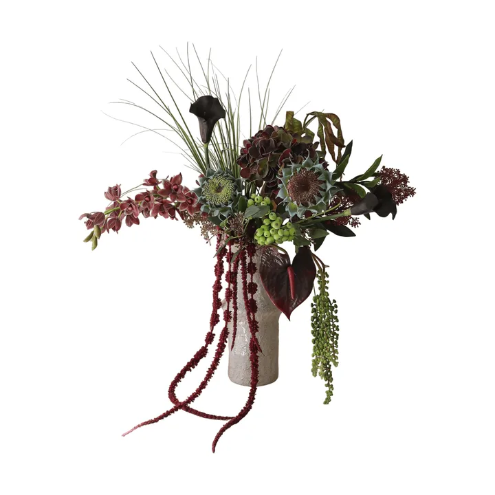 Woodland Nocturne bouquet artificial - Cala-anthurium-hortênsia-girassol-de-outono, 112 cm, 14 unid. - Botané