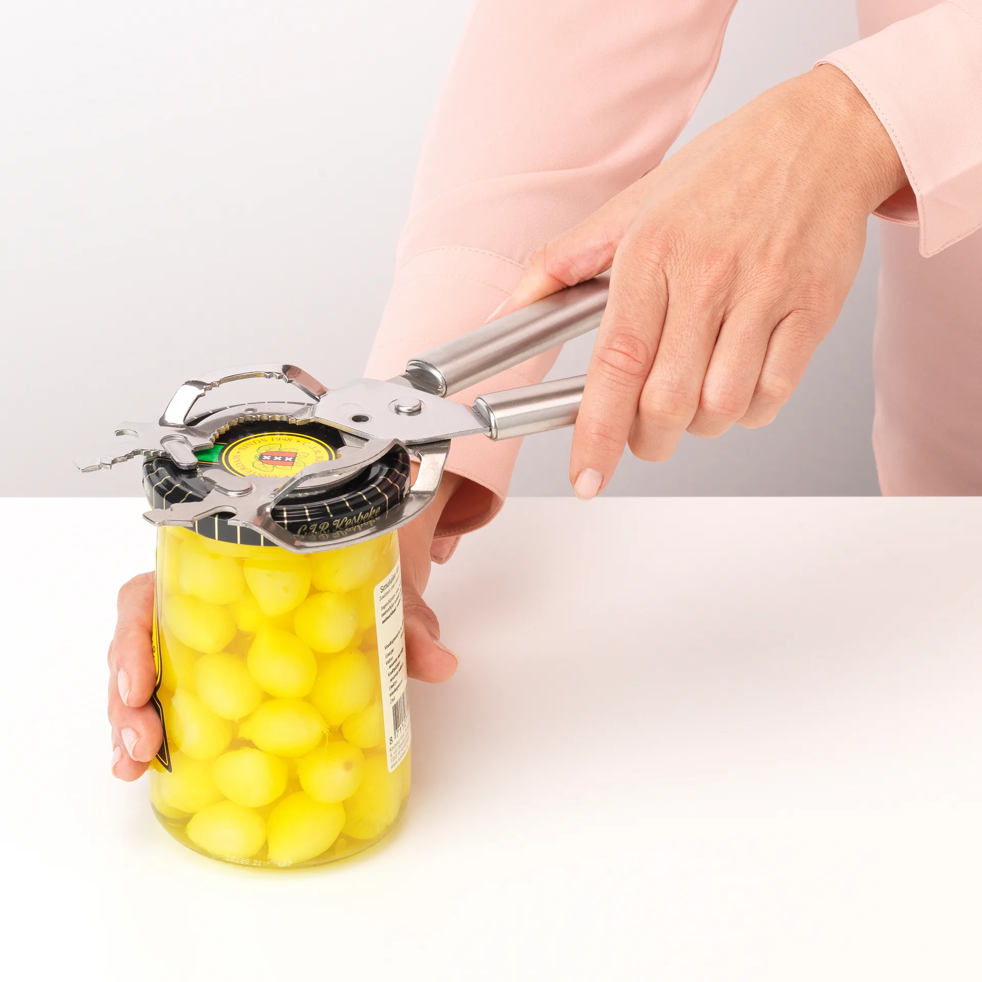 Abre-garrafas/abre-frascos universal Profile, aço inoxidável Brabantia