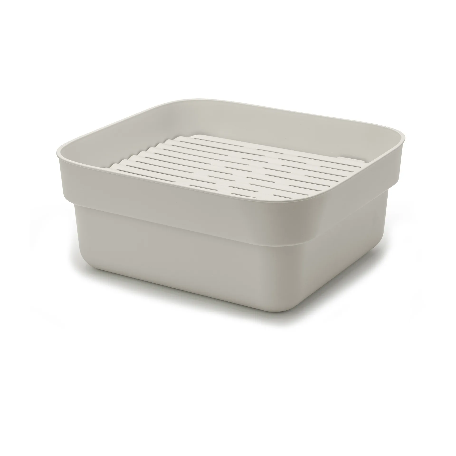 Bacia de louça com escorredor Sinkside 34x37 cm, Light grey Brabantia