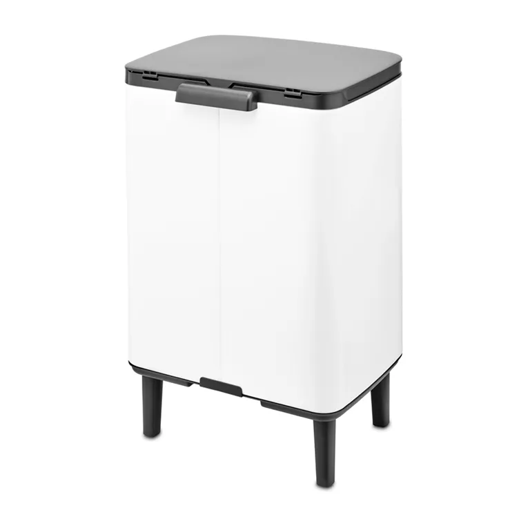 Bo caixote de lixo alto 12 L, Branco Brabantia