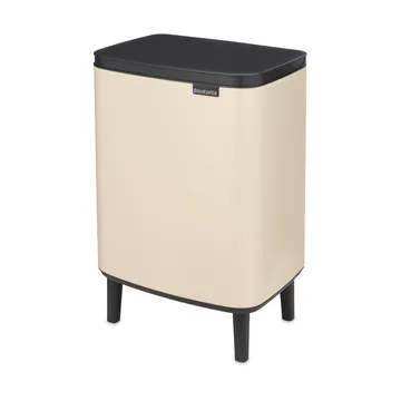 Bo caixote de lixo alto 12 L - Soft Beige - Brabantia