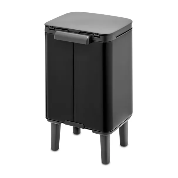 Bo caixote de lixo alto 4 L, Preto matte Brabantia