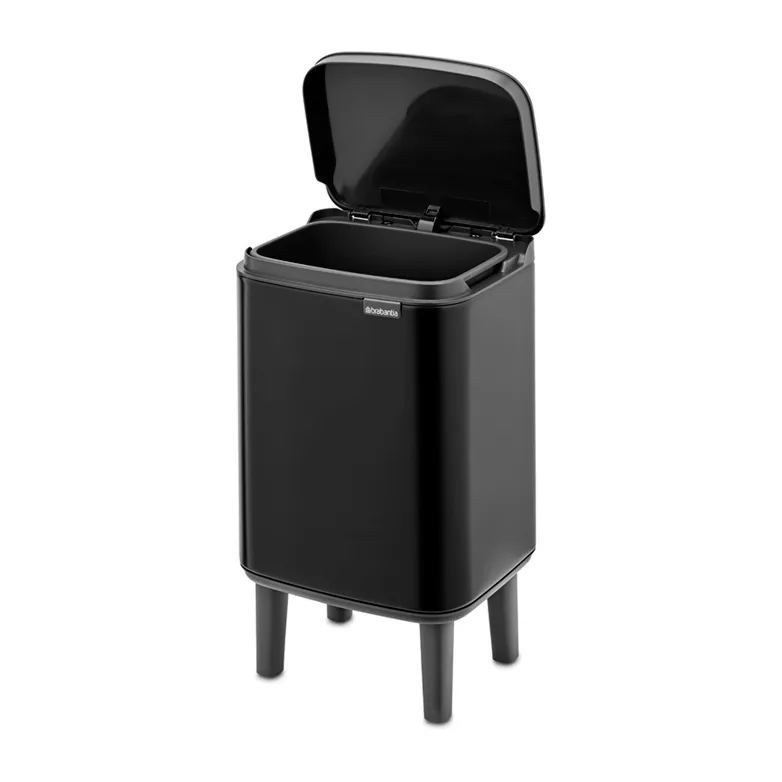 Bo caixote de lixo alto 4 L, Preto matte Brabantia