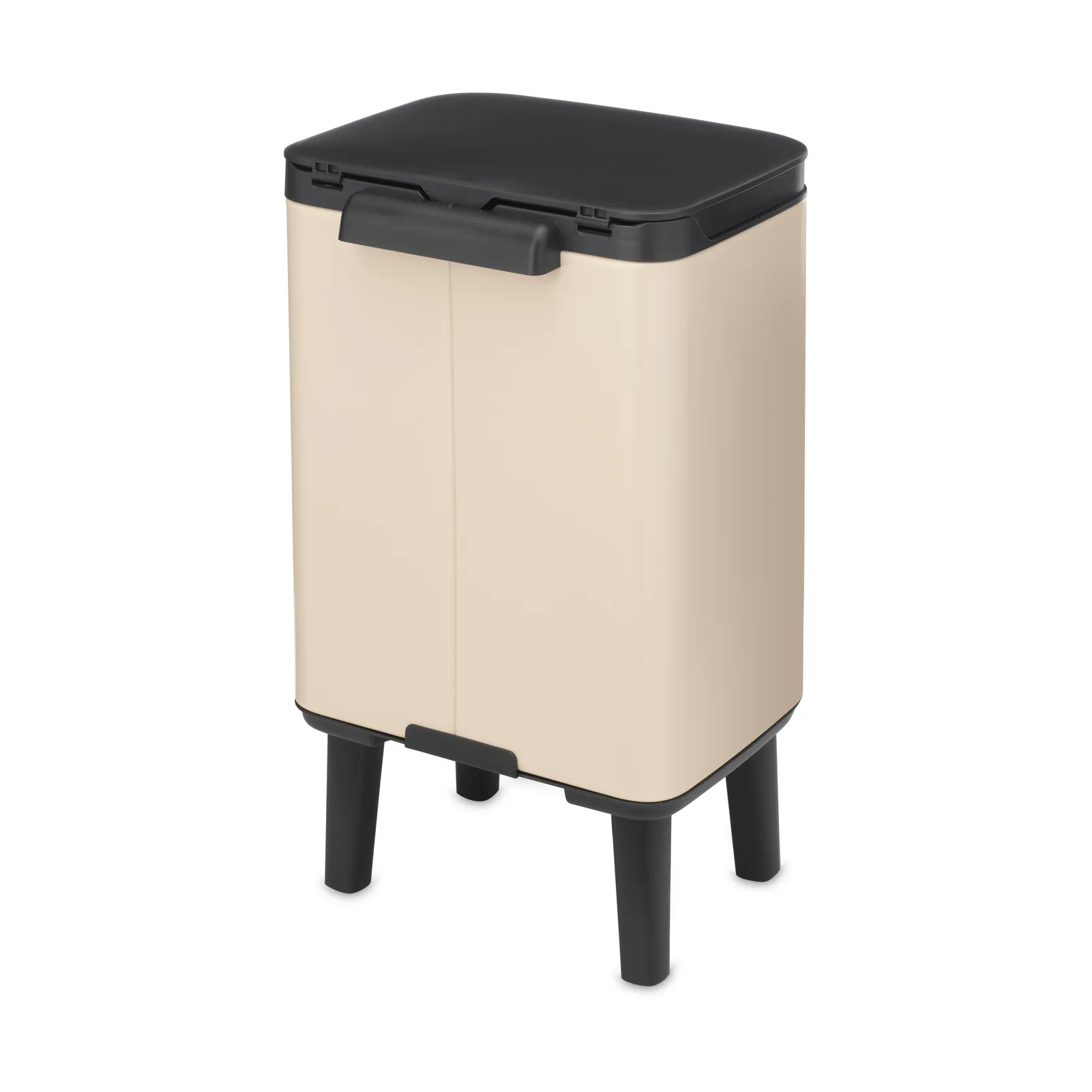 Bo caixote de lixo alto 4 L, Soft Beige Brabantia