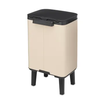 Bo caixote de lixo alto 4 L - Soft Beige - Brabantia