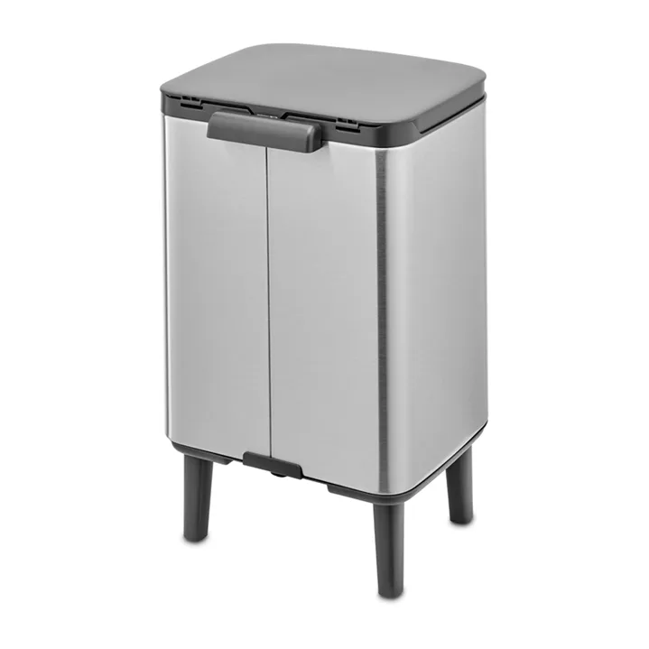 Bo caixote de lixo alto 7 L, Aço escovado matte Brabantia