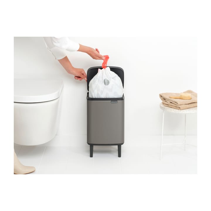 Bo caixote de lixo alto 7 L, Platinum Brabantia