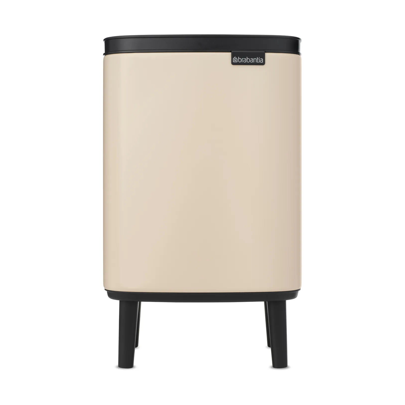 Bo caixote de lixo alto 7 L, Soft beige Brabantia