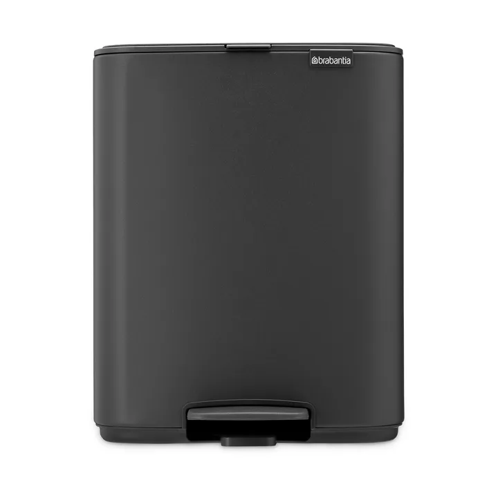 Bo caixote do lixo com pedal 12 L - Cinzento mineral infinito - Brabantia