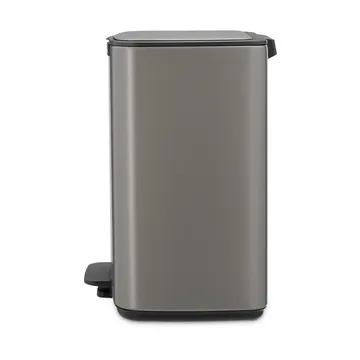 Bo caixote do lixo com pedal 12 L - Platina - Brabantia