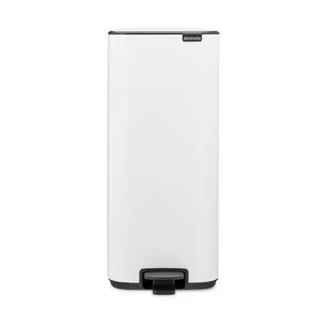 Bo caixote do lixo com pedal 30 L - Branco - Brabantia