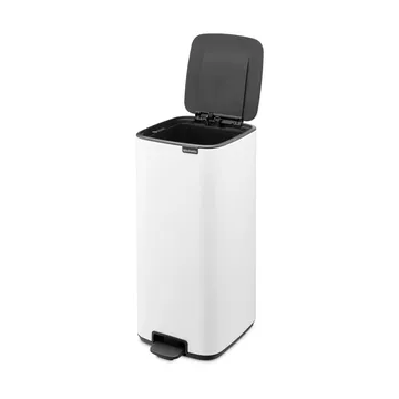 Bo caixote do lixo com pedal 30 L - Branco - Brabantia