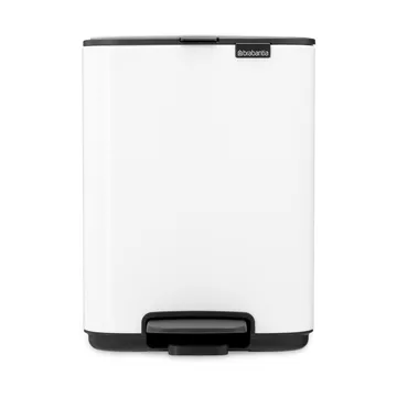 Bo caixote do lixo com pedal 4 L - Branco - Brabantia