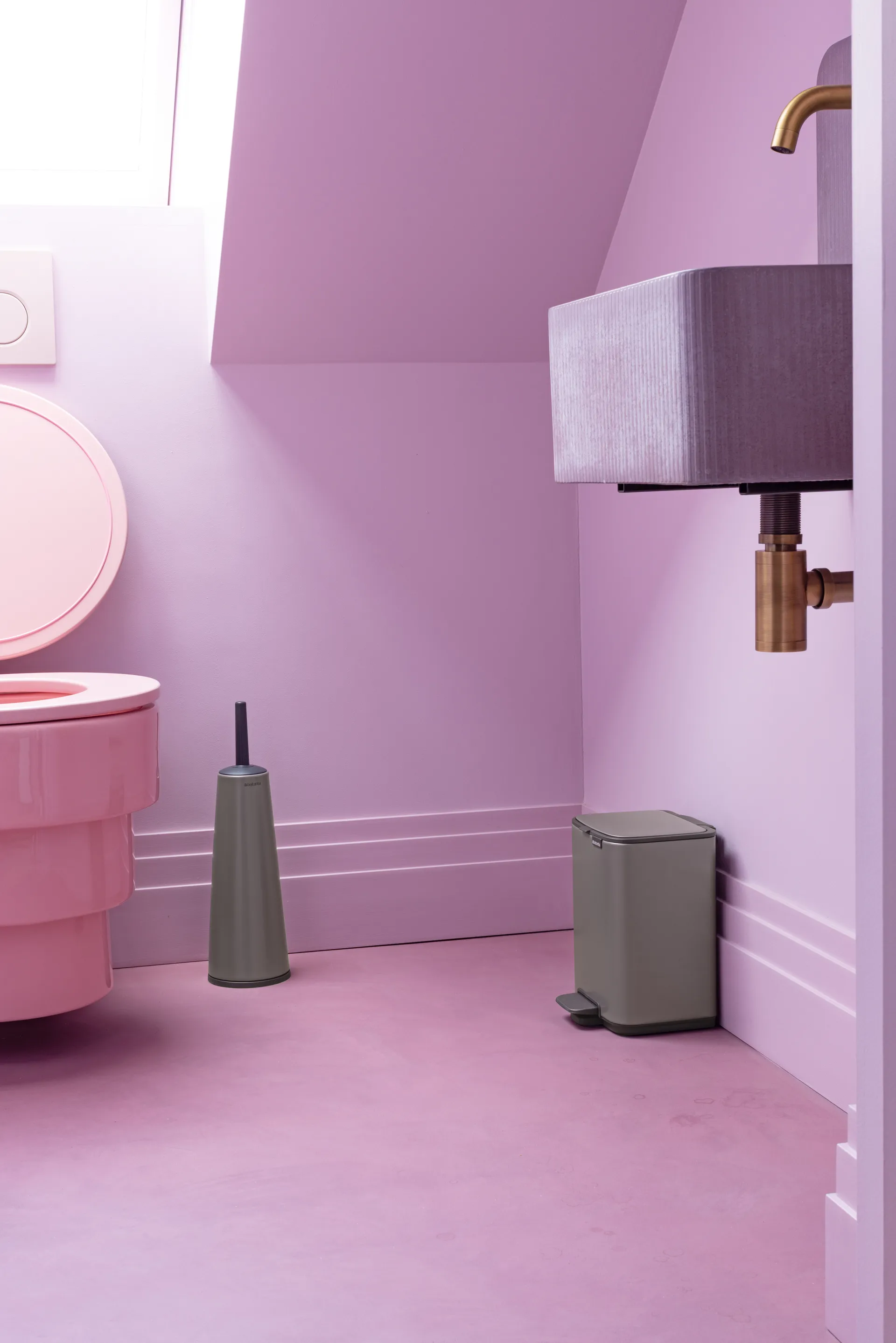 Bo caixote do lixo com pedal 4 L, Platina Brabantia