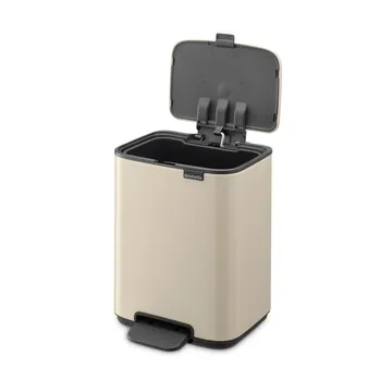 Bo caixote do lixo com pedal 4 L - Soft Bege - Brabantia