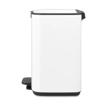 Bo caixote do lixo com pedal 7 L - Branco - Brabantia