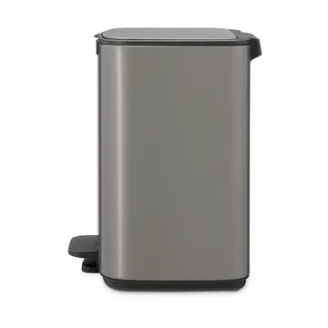 Bo caixote do lixo com pedal 7 L - Platina - Brabantia