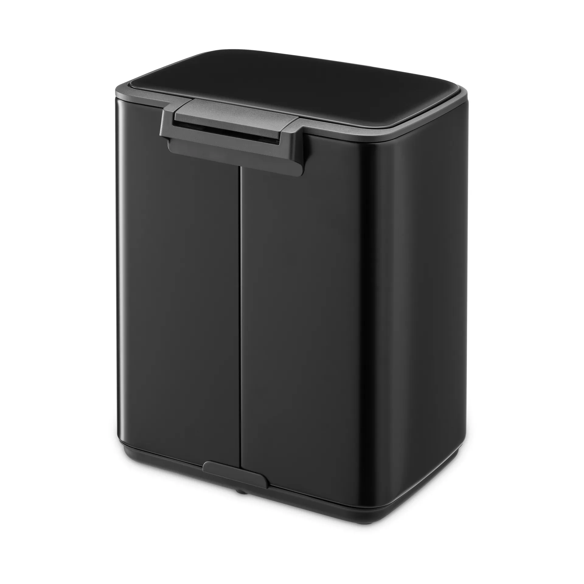 Bo caixote do lixo com pedal 7 L, Preto fosco Brabantia