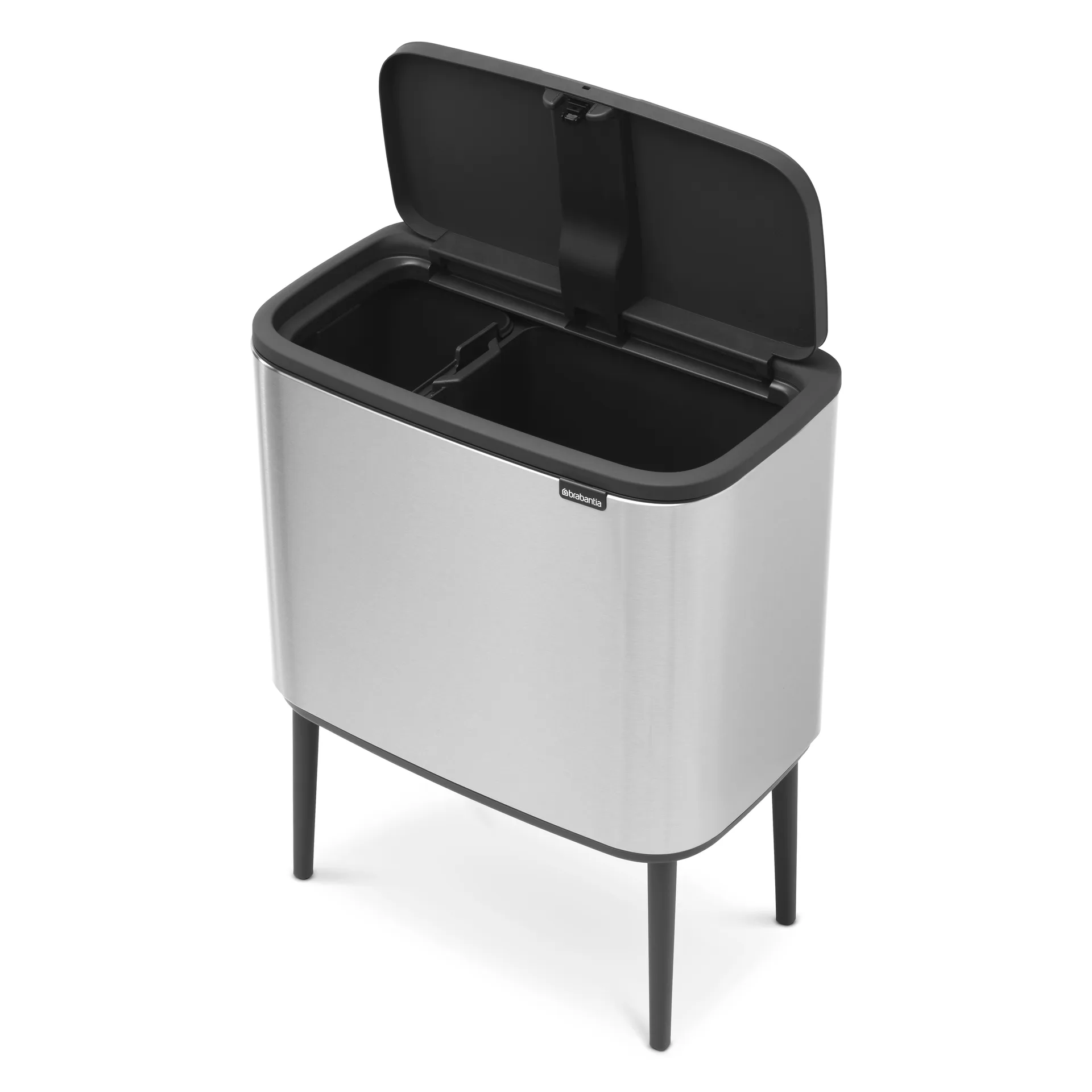 Bo Touch Bin 11+23 litros, aço inoxidável mate Brabantia