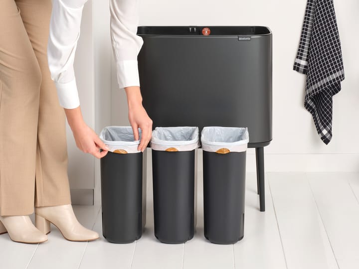 Bo Touch Bin 3 x 11 litros, Confident Grey Brabantia