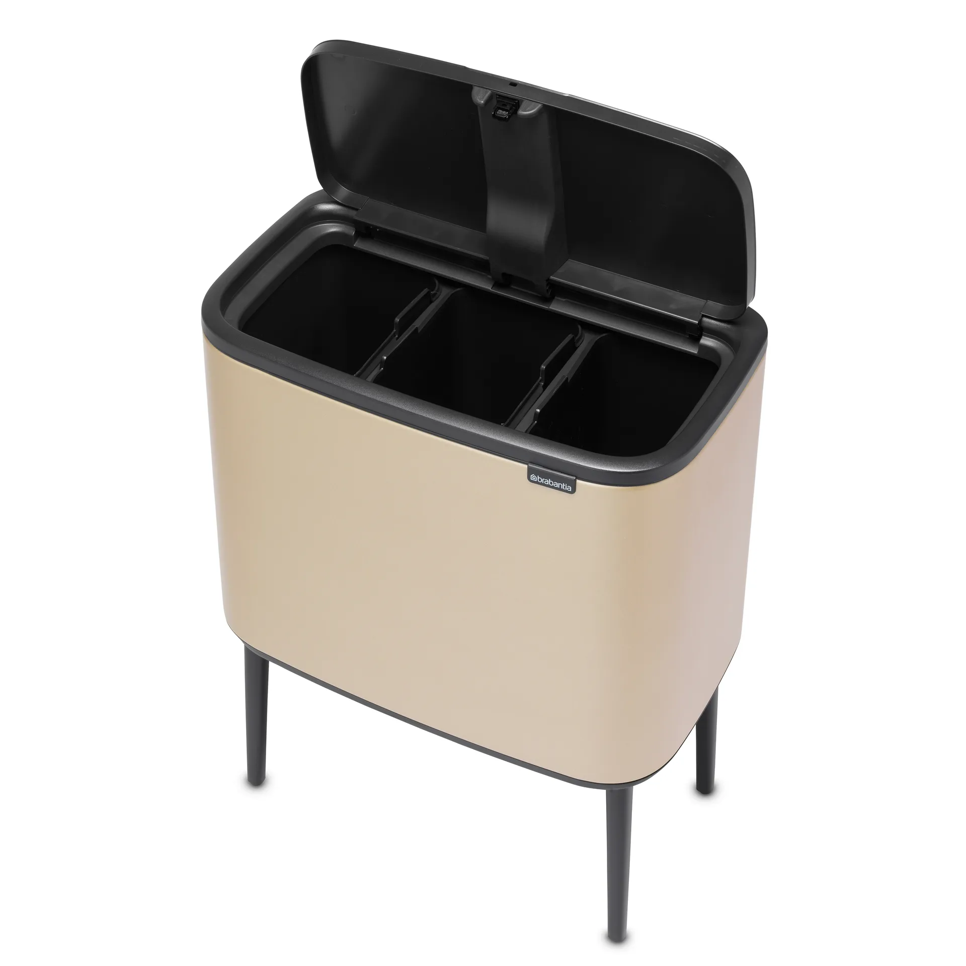 Bo Touch Bin 3 x 11 litros, Metallic Gold Brabantia