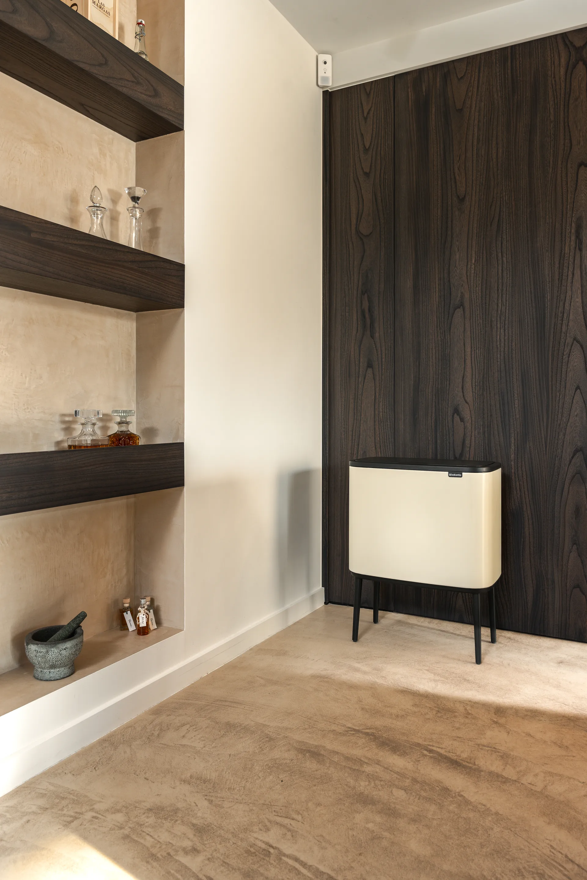 Bo Touch Bin 36 litros, Soft beige Brabantia