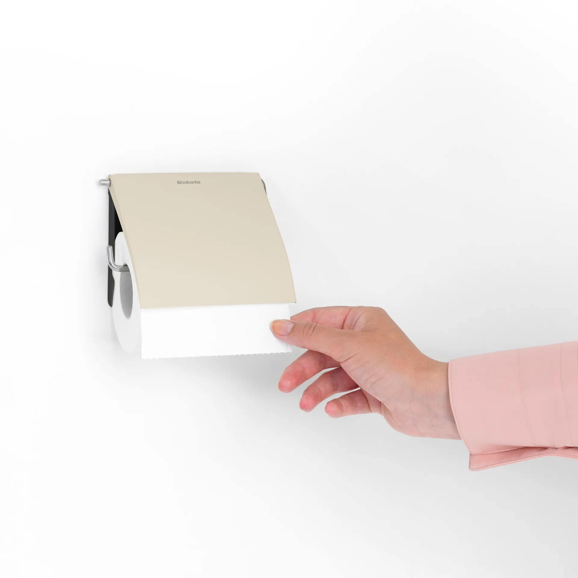 Brabantia ReNew suporte para papel, Bege suave Brabantia
