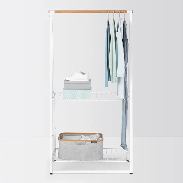 Cabide para roupa Linn grande, Branco Brabantia