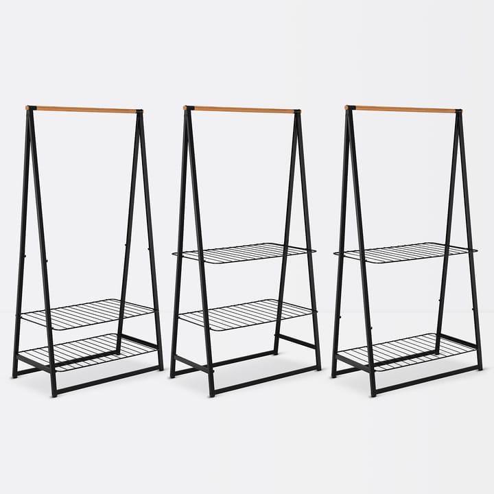 Cabide para roupa Linn grande, Preto Brabantia