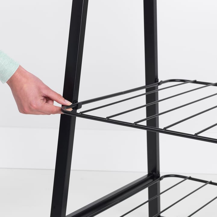 Cabide para roupa Linn grande, Preto Brabantia