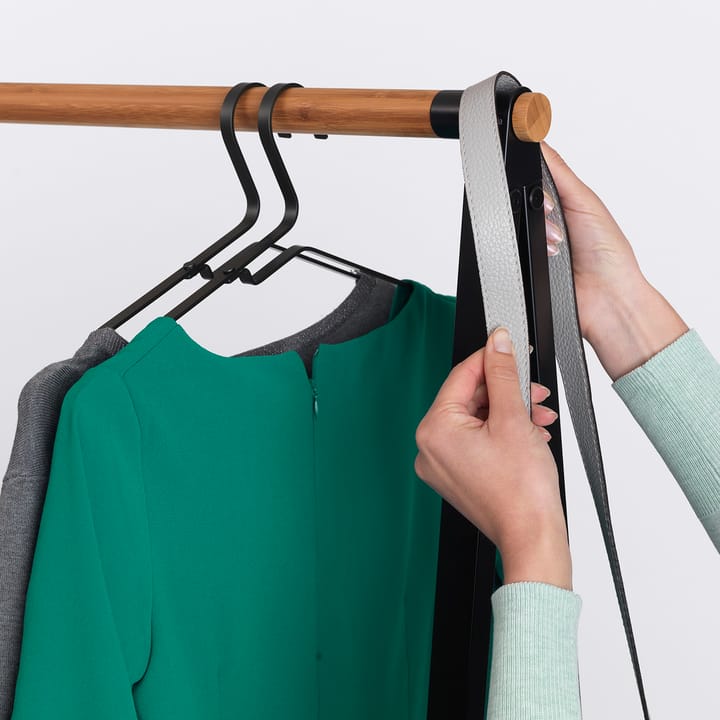 Cabide para roupa Linn grande, Preto Brabantia