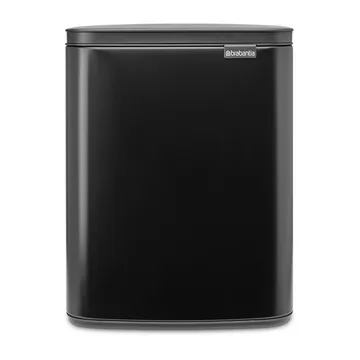 Caixote Bo 12 L - Matte black - Brabantia