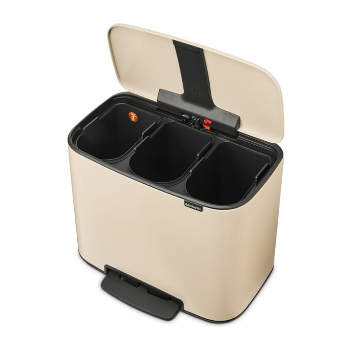 Caixote Bo 3x11 l, Soft beige Brabantia