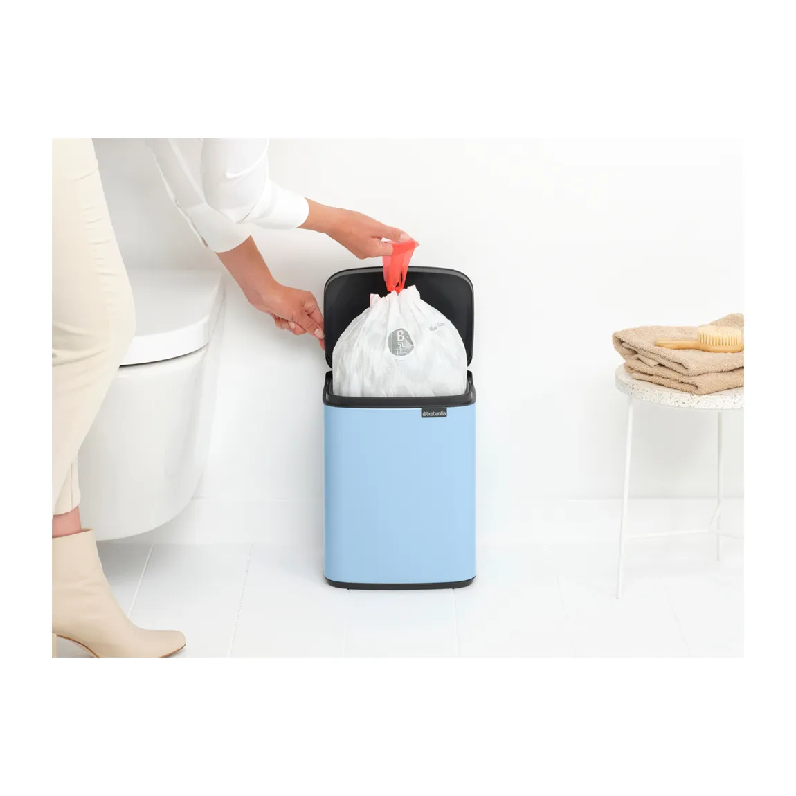 Caixote Bo 7 L, Azul sonho Brabantia