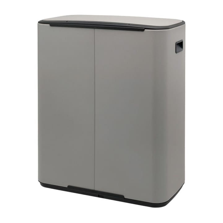 Caixote com pedal Bo Bin 2x30 L, Mineral concrete grey Brabantia