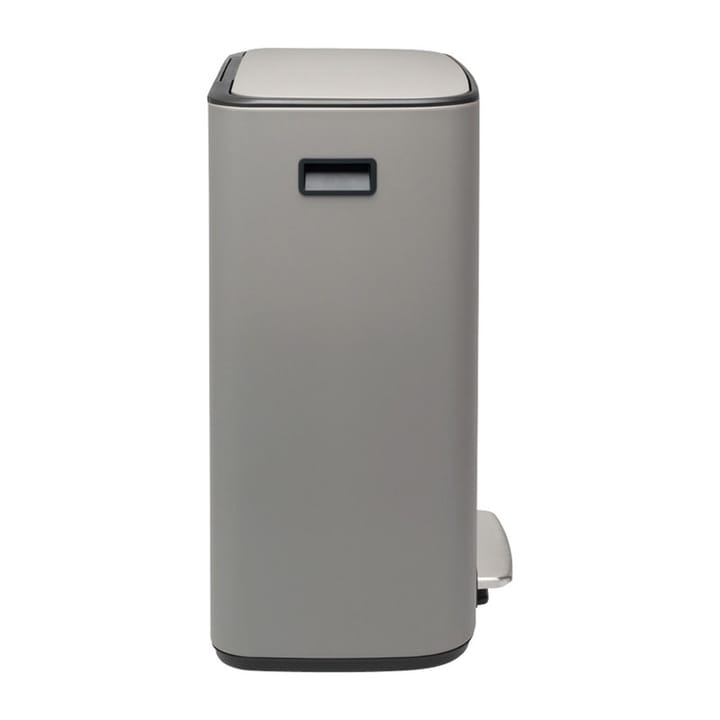Caixote com pedal Bo Bin 2x30 L, Mineral concrete grey Brabantia