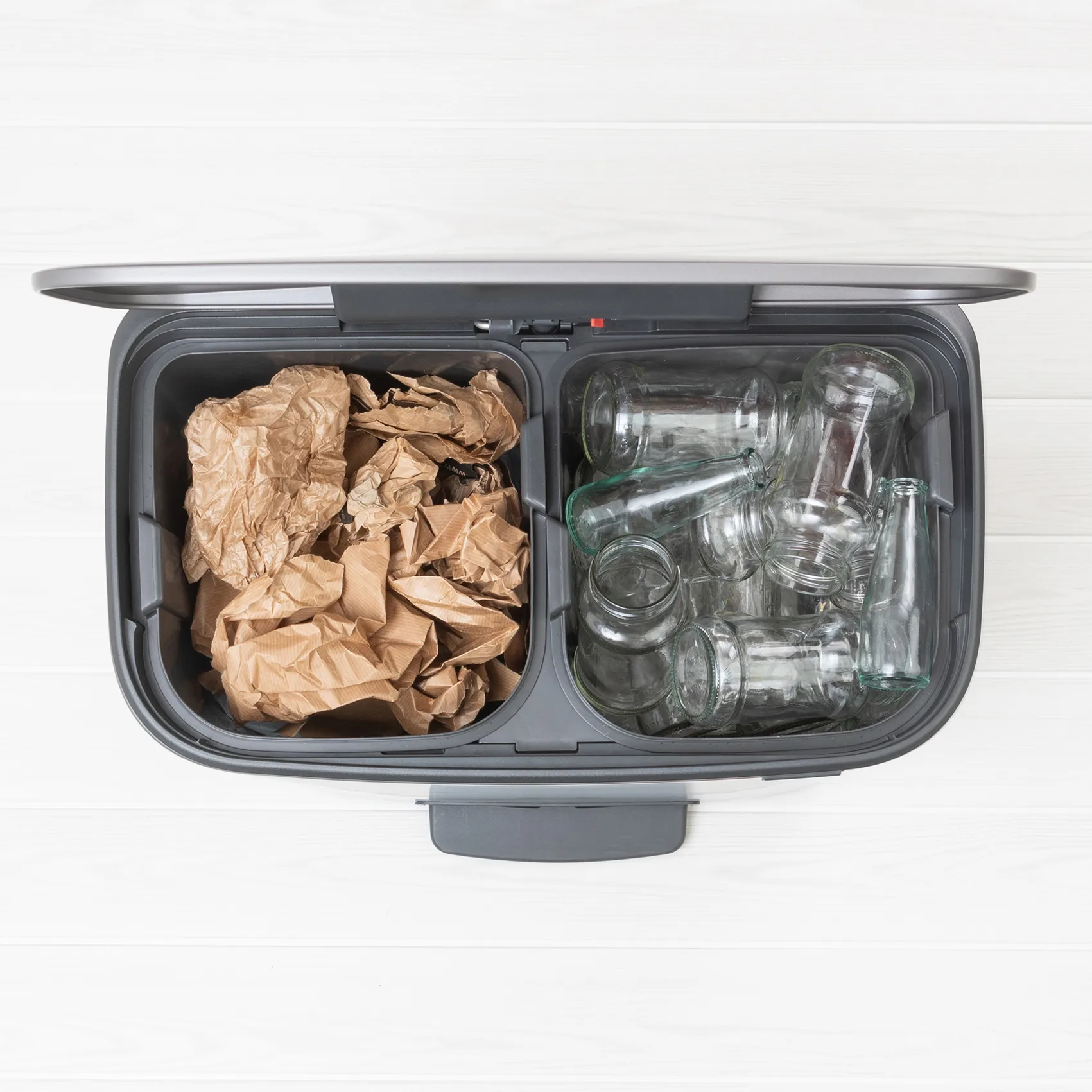 Caixote com pedal Bo Bin 2x30 L, Platinum Brabantia