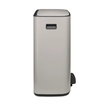 Caixote com pedal Bo Bin 2x30 L - Soft grey - Brabantia