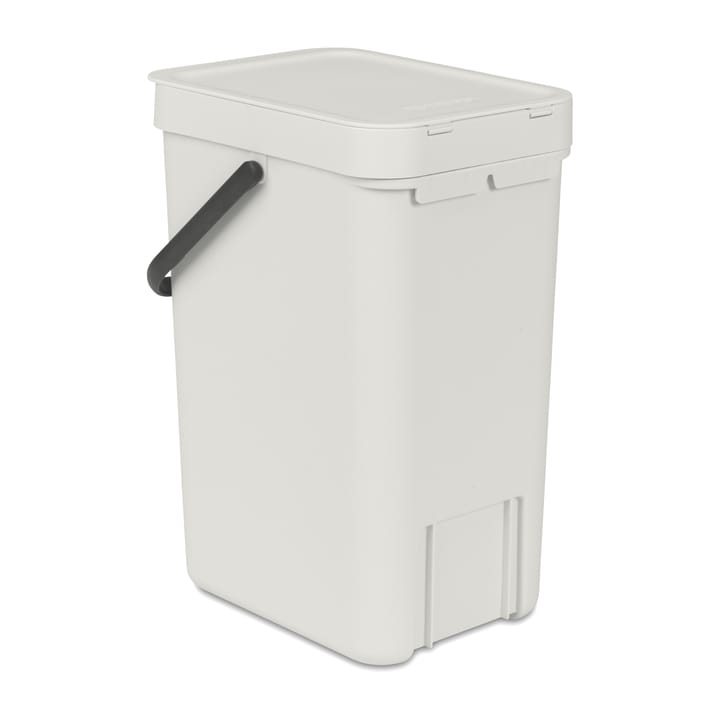 Caixote de lixo Sort & Go 12 l. - Light grey - Brabantia