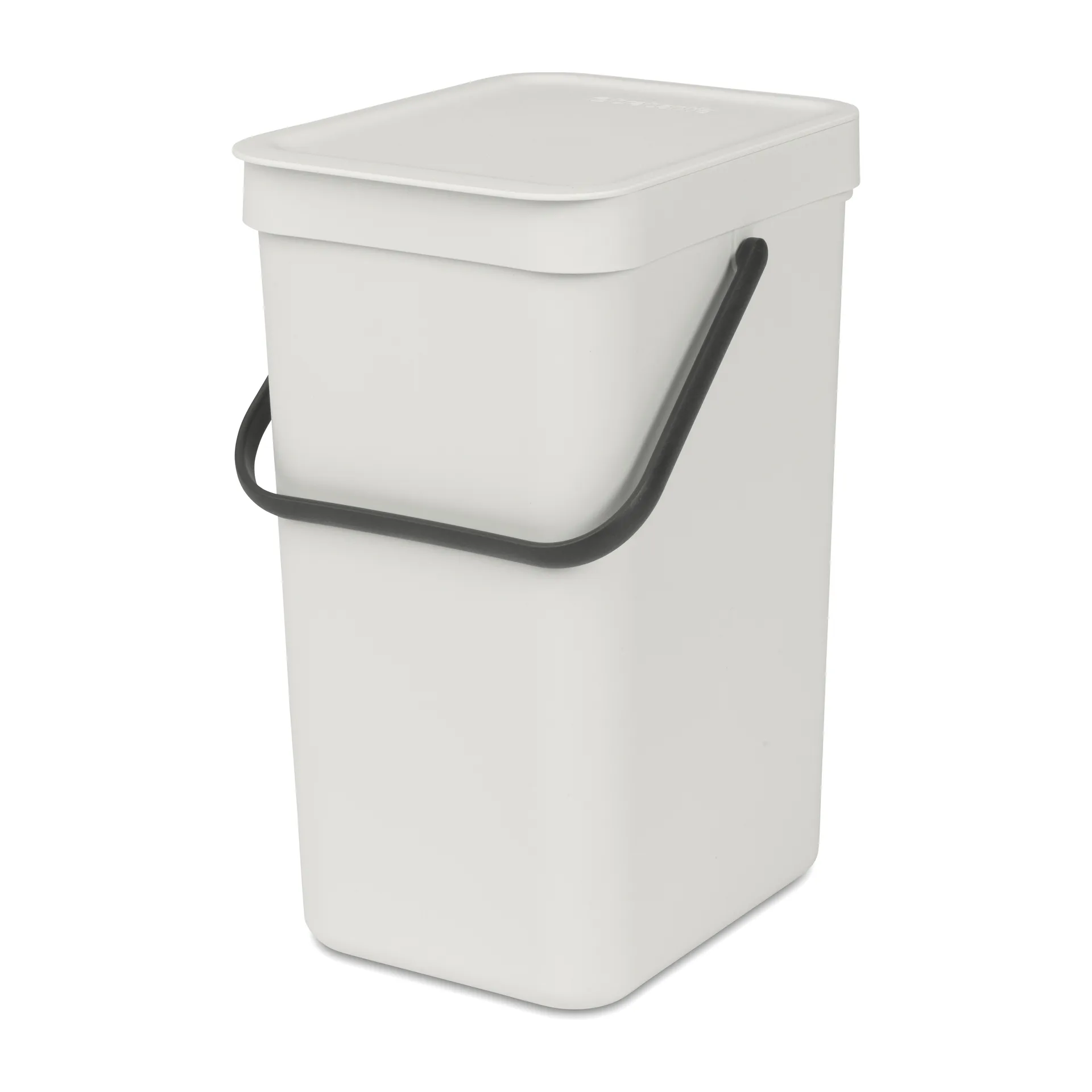 Caixote de lixo Sort & Go 12 l., Light grey Brabantia