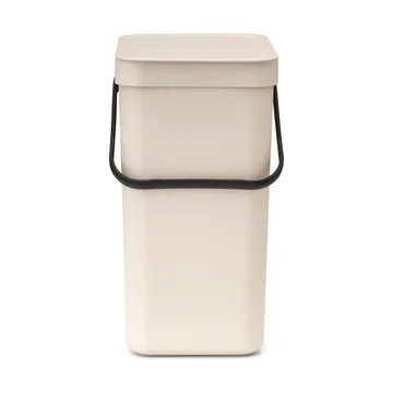 Caixote de lixo Sort & Go 12 l. - Soft Beige - Brabantia