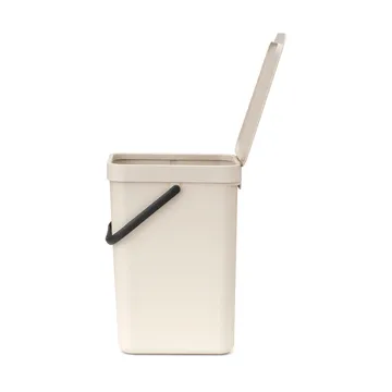 Caixote de lixo Sort & Go 12 l. - Soft Beige - Brabantia