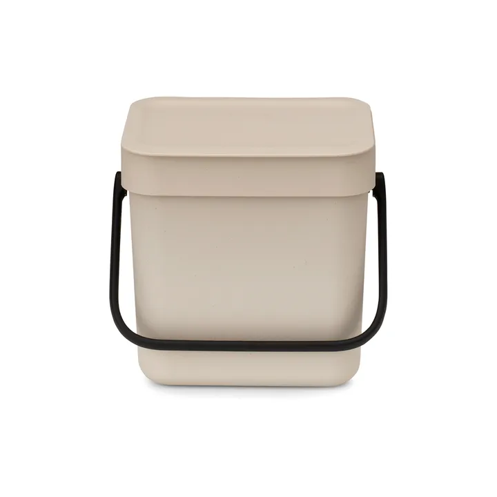 Caixote de lixo Sort & Go 3 l. - Soft beige - Brabantia